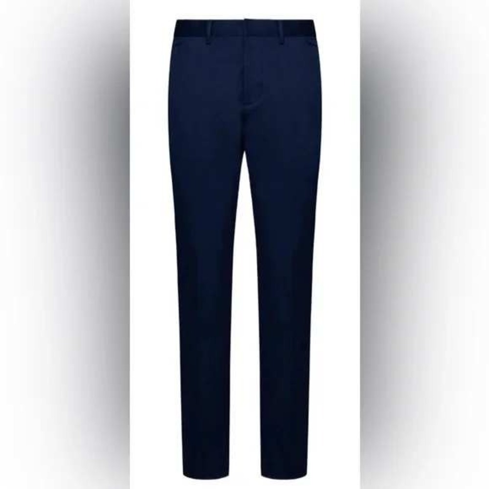 NWT DSquared2 Men`s Black Tidy Fit Dress Pants Size 46 (33x33.5)‎ Unhemmed